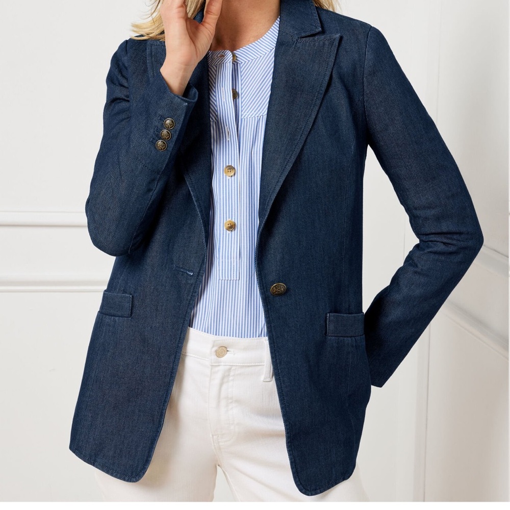 Women's  Tabolts Navy  Blazer